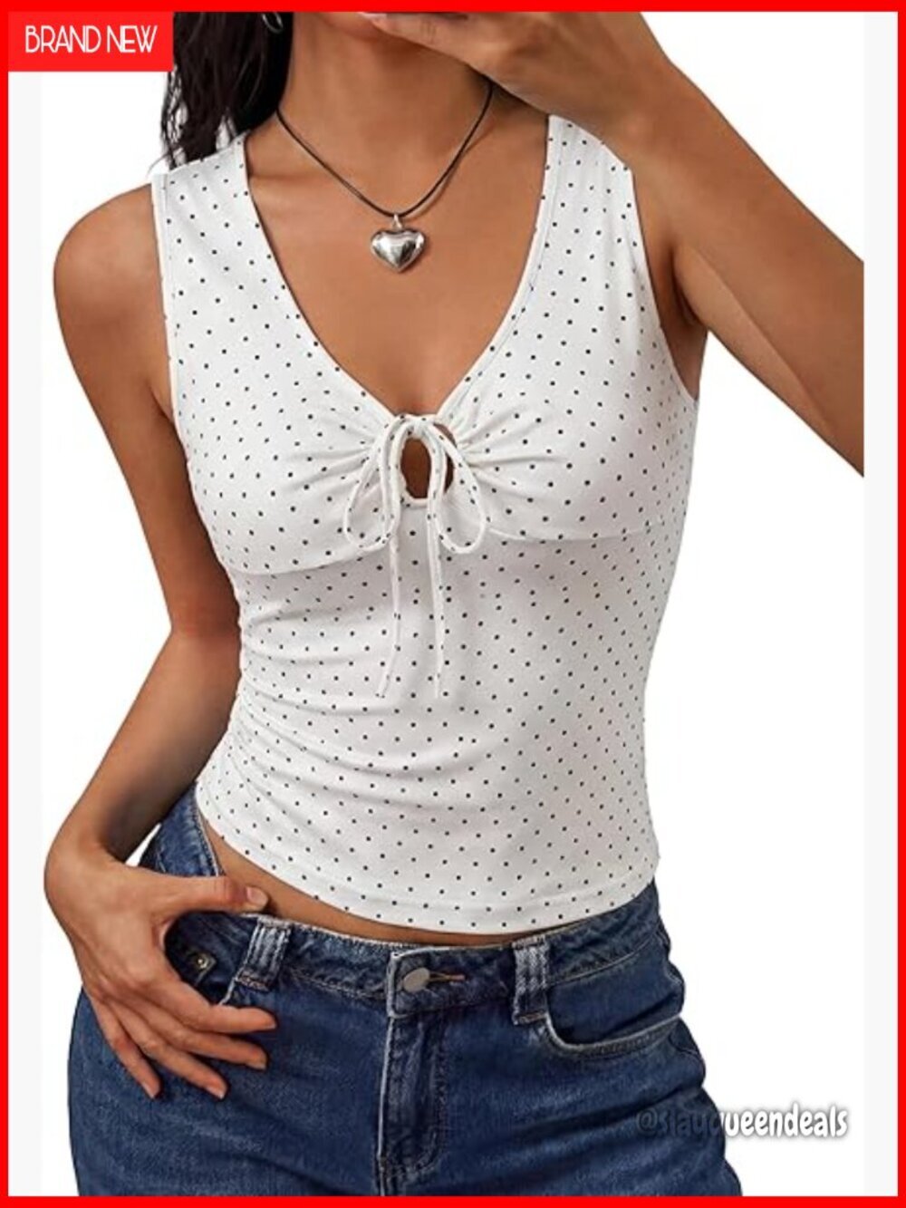 Stretchy Halter Neck Crop Top, Sleeveless Tank for Summer Outfits